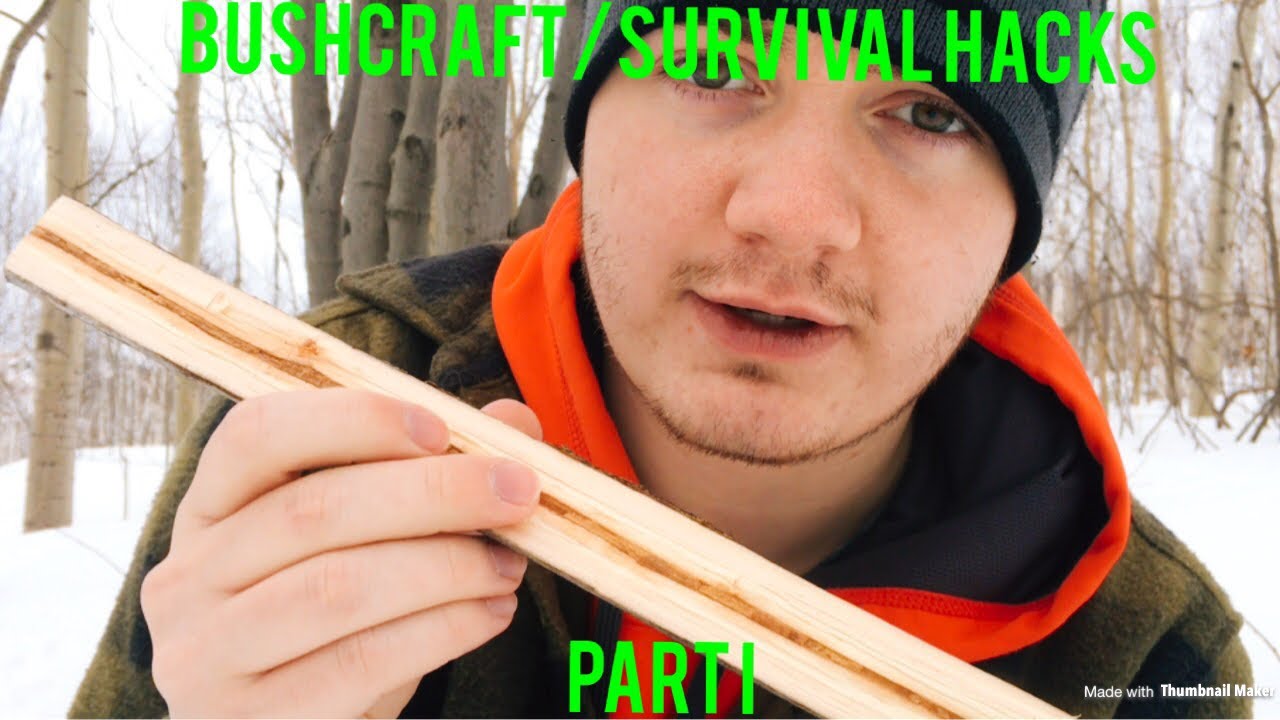 Bushcraft tips part 1 - YouTube