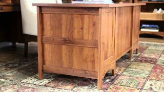 Sauder Harvest Mill Panel TV Stand for TVs up to 43″, Abbey Oak Finish Rose Valley Collection by Sauder®