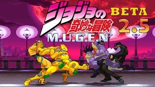 [MUGEN GAME] JoJo's Bizarre Adventure Beta 2.5