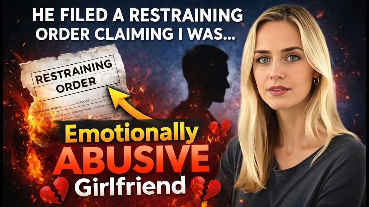He filed a restraining order claiming I was “emotionally abusive” due to asking…