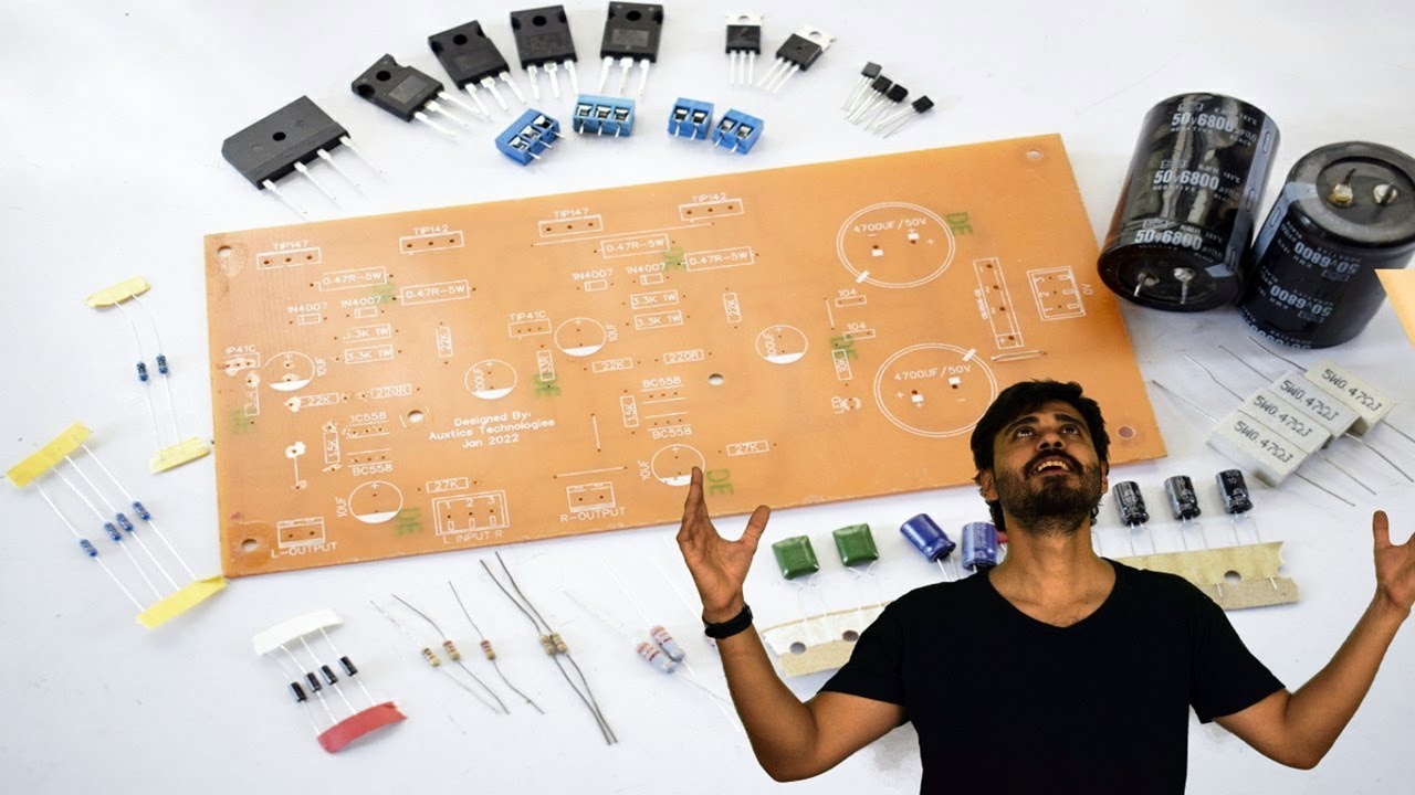 Learn how to Build Your Own Amp Kit with 2SC5200 and 2SA1943 YouTube