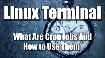 Linux Terminal How to use Crontab?