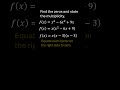 Zeros of Polynomial Functions and their Multiplicity # shorts #youtubeshorts #education #algebra