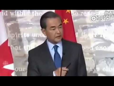 中国外长王毅威风霸气发飙 ! 能对美国说不 !