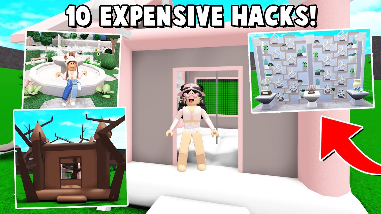 10 Bloxburg Building Hacks And Tricks Expensive Roblox Youtube - how to build hacks in roblox