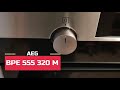 Horno AEG BPE 555320M inox Pirolitico Y Función VAPOR