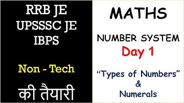 Maths New concept -- Number system part 1 for RRB JE | UPSSSC JE