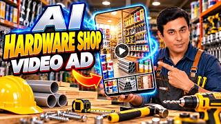 How to Create AI Hardware Shop Video Ad | AI Video Ad Tutorial