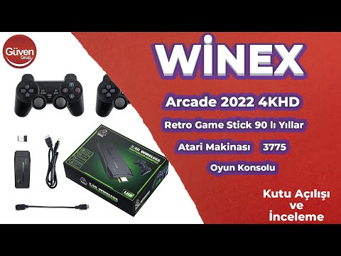 PlayStation SEN YOKKEN BİZ VARDIK KOÇUM | Winex Arcade 2022 4KHD Retro Game Stick 3775 Oyun