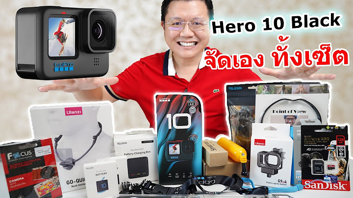 Gopro hero 5 black อ ปกรณ เสร ม