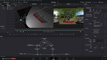 Testing shadows in Fusion with DaVinci Resolve
