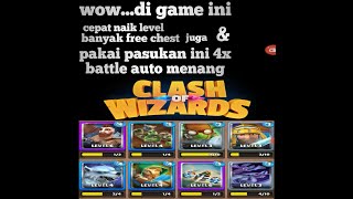 Mirip game clash royale#clash of wizards screenshot 4