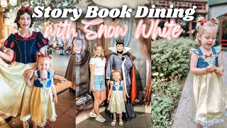 Story Book Dining with SNOW WHITE | Best Character Dining at Disney World?!