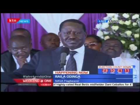 NASA leader Raila