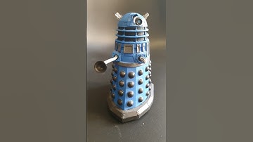 Custom Blue New Series Dalek Figure Showcase