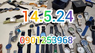 [14.5.24] Đồng Hồ Si - Kenneth Cole Fossil Guess Dominic Carnival Smartwatch Movado Tommy Casio Edif