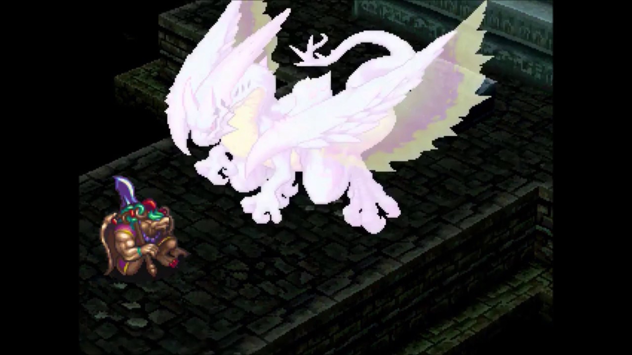 Garr vs Ryu Angel Tower scene from Breath of Fire III with full voice