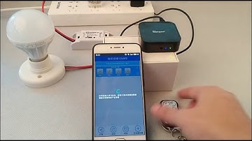 Умный дом на базе Sonoff rf Brigde удаленное wifi управление на 4 канала