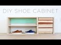 DIY Shoe Storage Cabinet