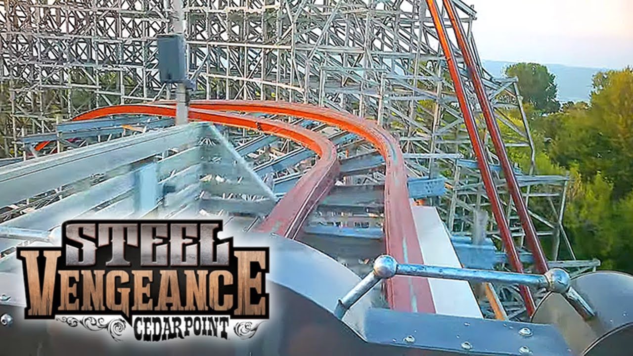Steel Vengeance Front Row On-Ride POV 60fps HD Cedar Point