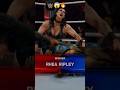 WWE 2K25 Rhea Ripley vs Nia Jax 💥 Power vs Power #Shorts #wwe #trending