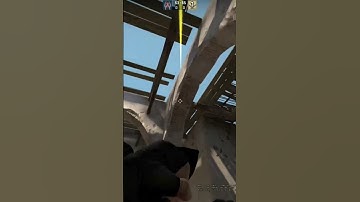 EASY SMOKE FOR B DOORS FROM TUNNEL DUST 2 CSGO #shorts