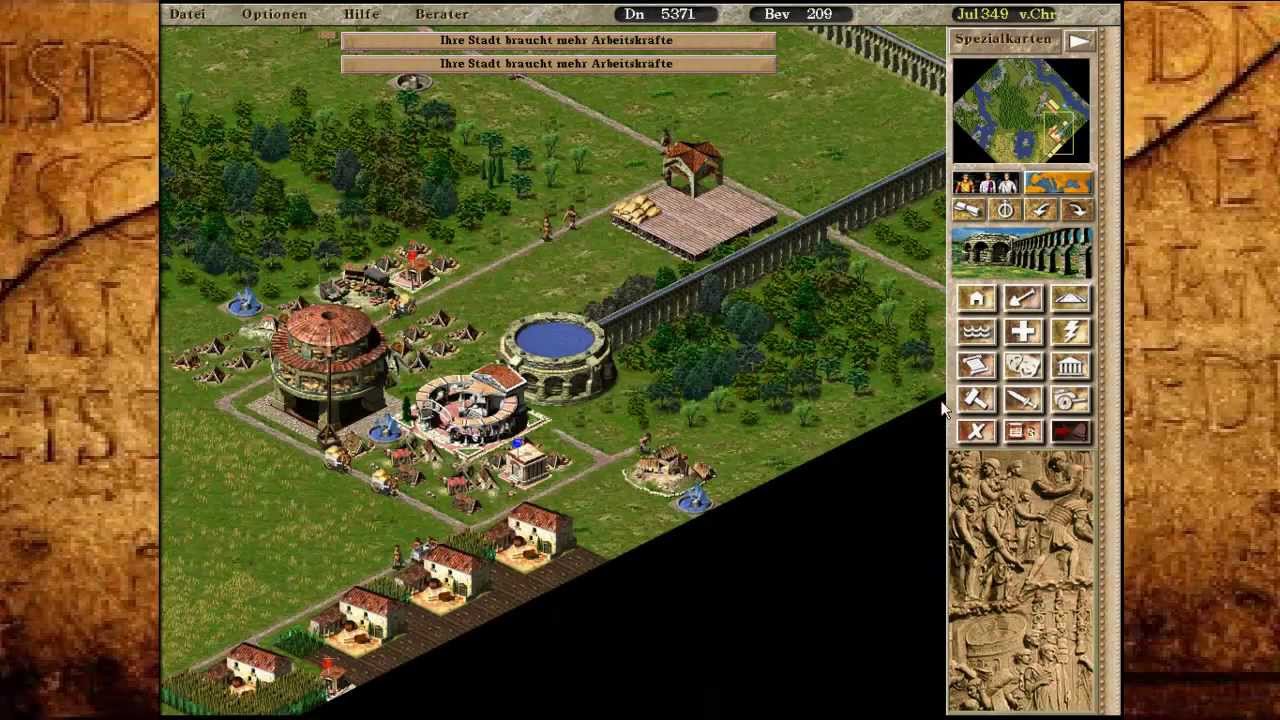 Let's play Caesar 3 005 Capua [Deutsch] [HD] YouTube
