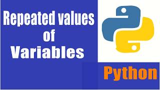 Assigning repeated values to a variable in Python