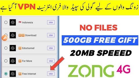 how to create open tunnel file | Zong free internet | Zong free internet vpn | open tunnel new file