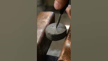 Making Ring from 100 Year Old Wrought Iron!