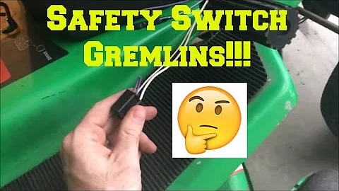 Bypasing Saftey Switches on the John Deere Sabre