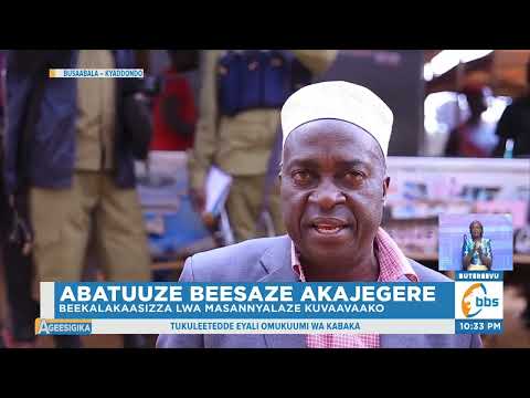 Bannayuganda Batabuse Lwa Masannyalaze Agavaavaako E Najjanankumbi Bekalakaasizza