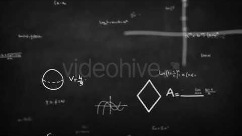 Math Formulas Background