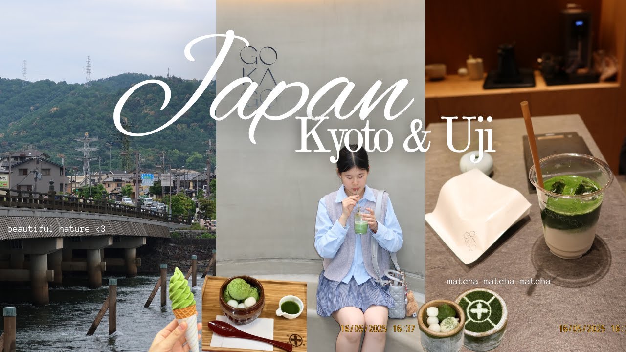 japan diaries🍡🛍️ day 3 | uji and kyoto, lots of matcha + haul & matcha workshop