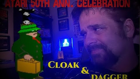 Cloak & Dagger (arcade game) an Atari 50th Anniversary Celebration Hidden Gem (Cloak and Dagger)