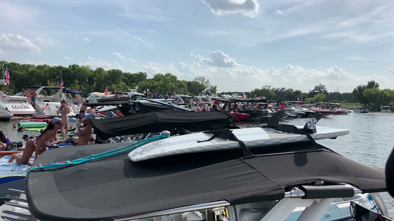 Lake Lewisville Party Cove YouTube