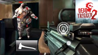 Dead Trigger 2 zombie kill gameplay 🔫🔥