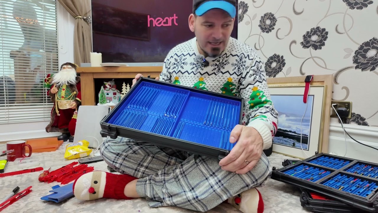 Tackle tidy inserts for a Preston inception seat box - YouTube