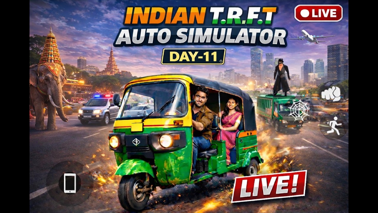 City Tabahi! day-11 😱 Indian Theft Auto Simulator Gameplay Live