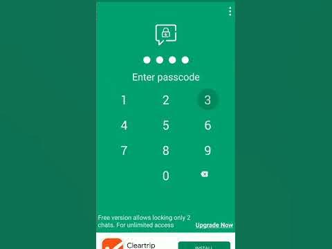 How to set the password to the whatsapp chat #android#tech #shorts# ...