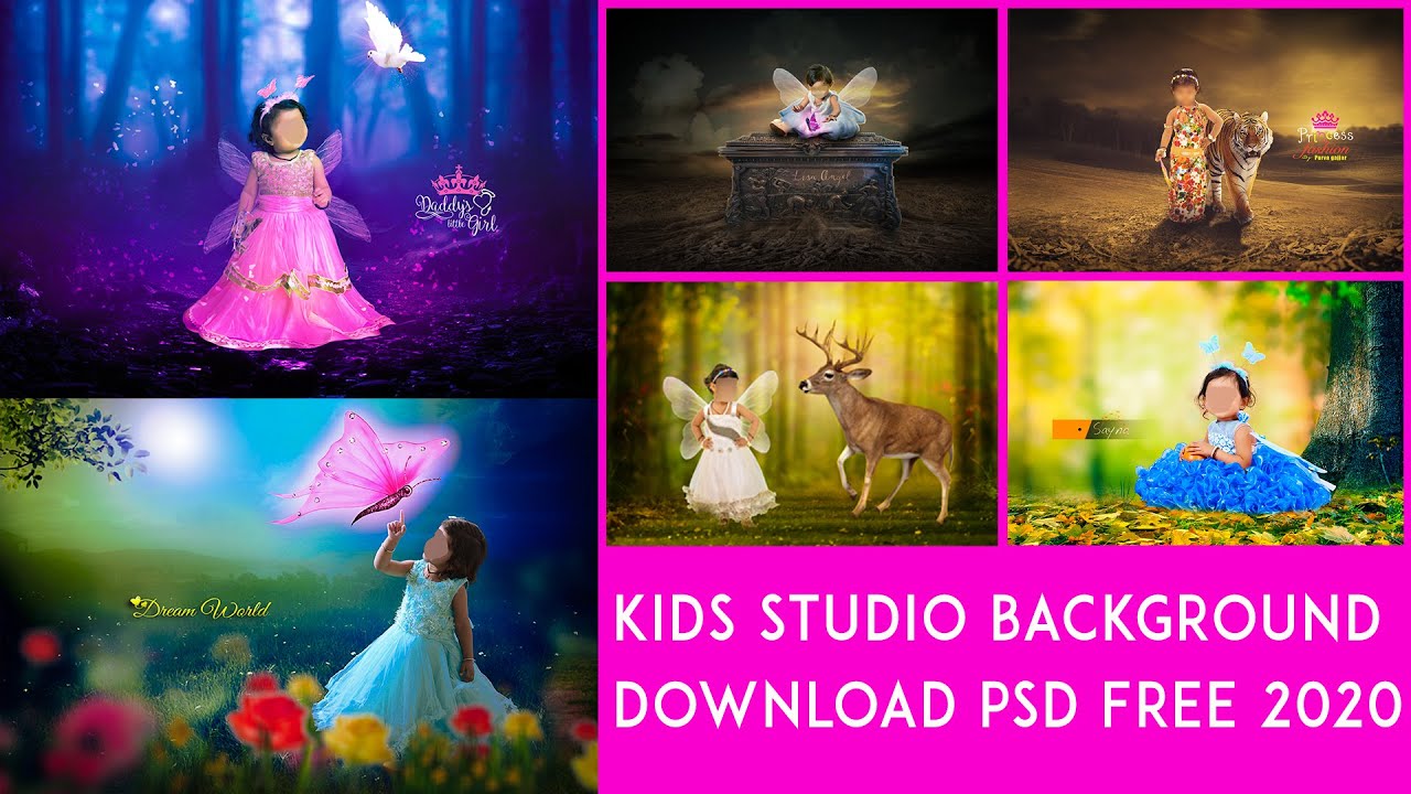 Kids studio background download psd free 2020 new - YouTube