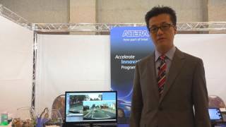Altera CNN based pedestrian detection system