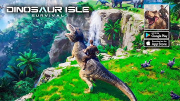 Dinosaur Isle Survival - Gameplay (Android/iOS)
