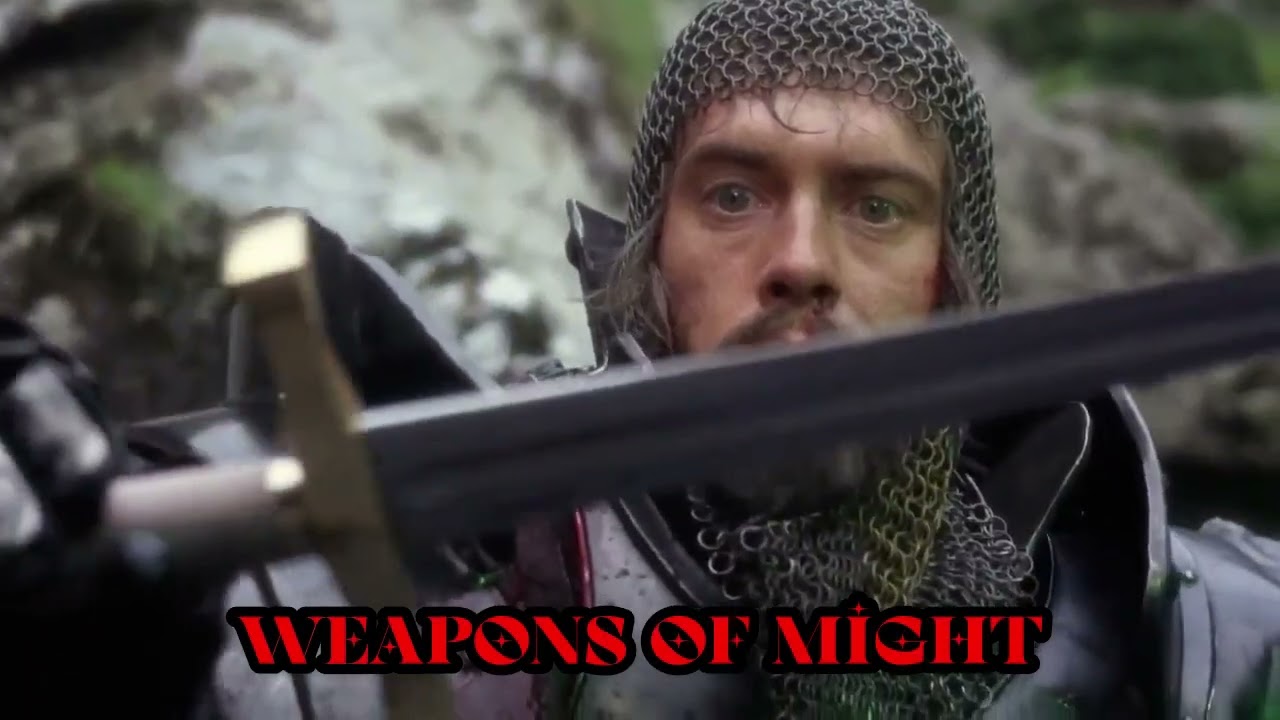 (Lyrics) Sword in The Stone - Curta'n Wall (Excalibur 1981 Unofficial Video)