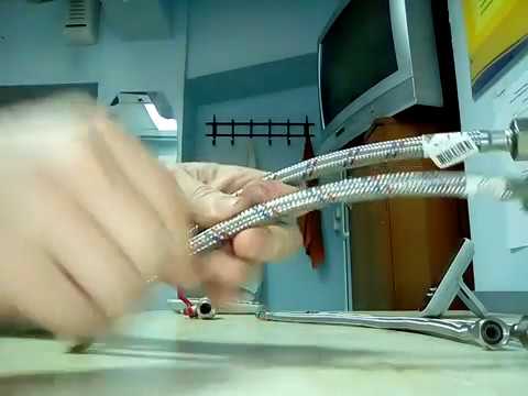 Гибкая подводка (шланг) для воды. Как выбрать.