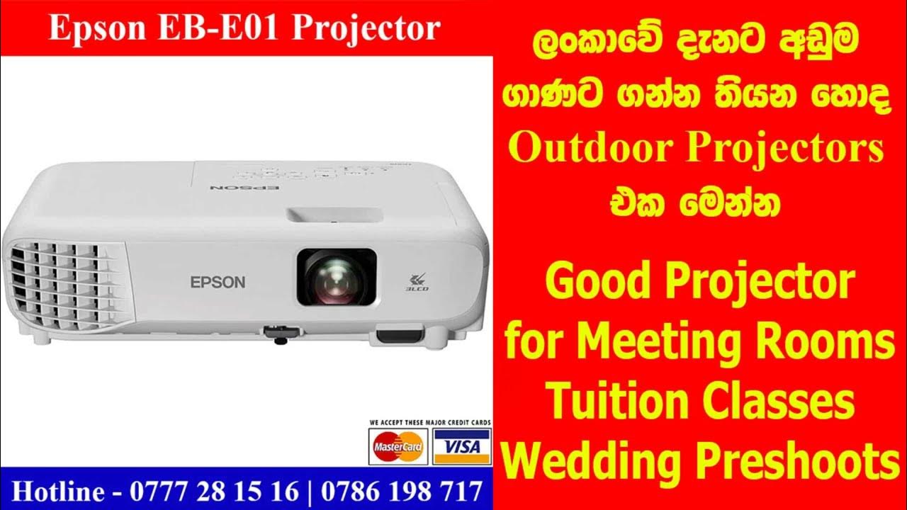Epson EB E01 Projectors Sri Lanka Epson Projectors Suppliers Sri