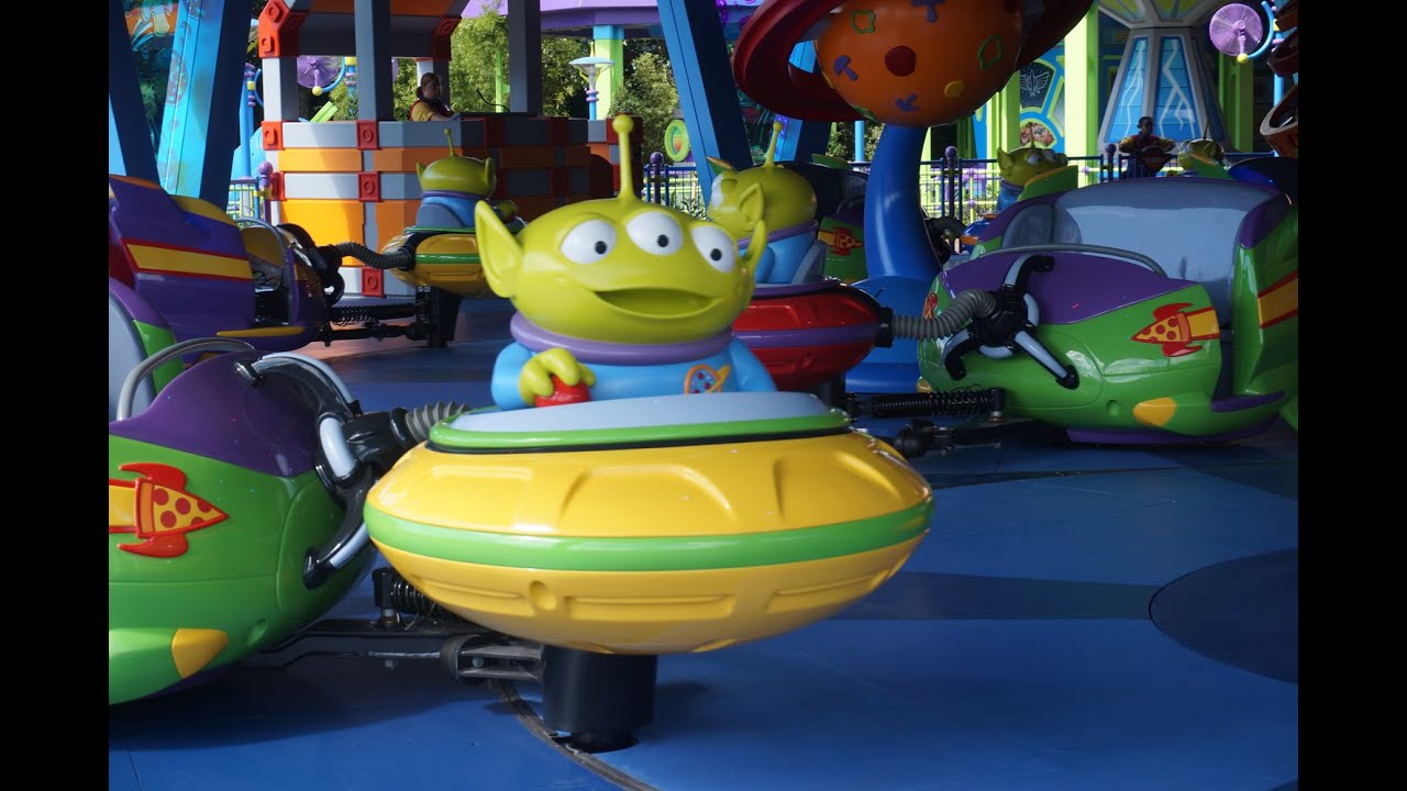 Live Video Let's ride Alien Swirling Saucers at Disney's Hollywood Studios YouTube