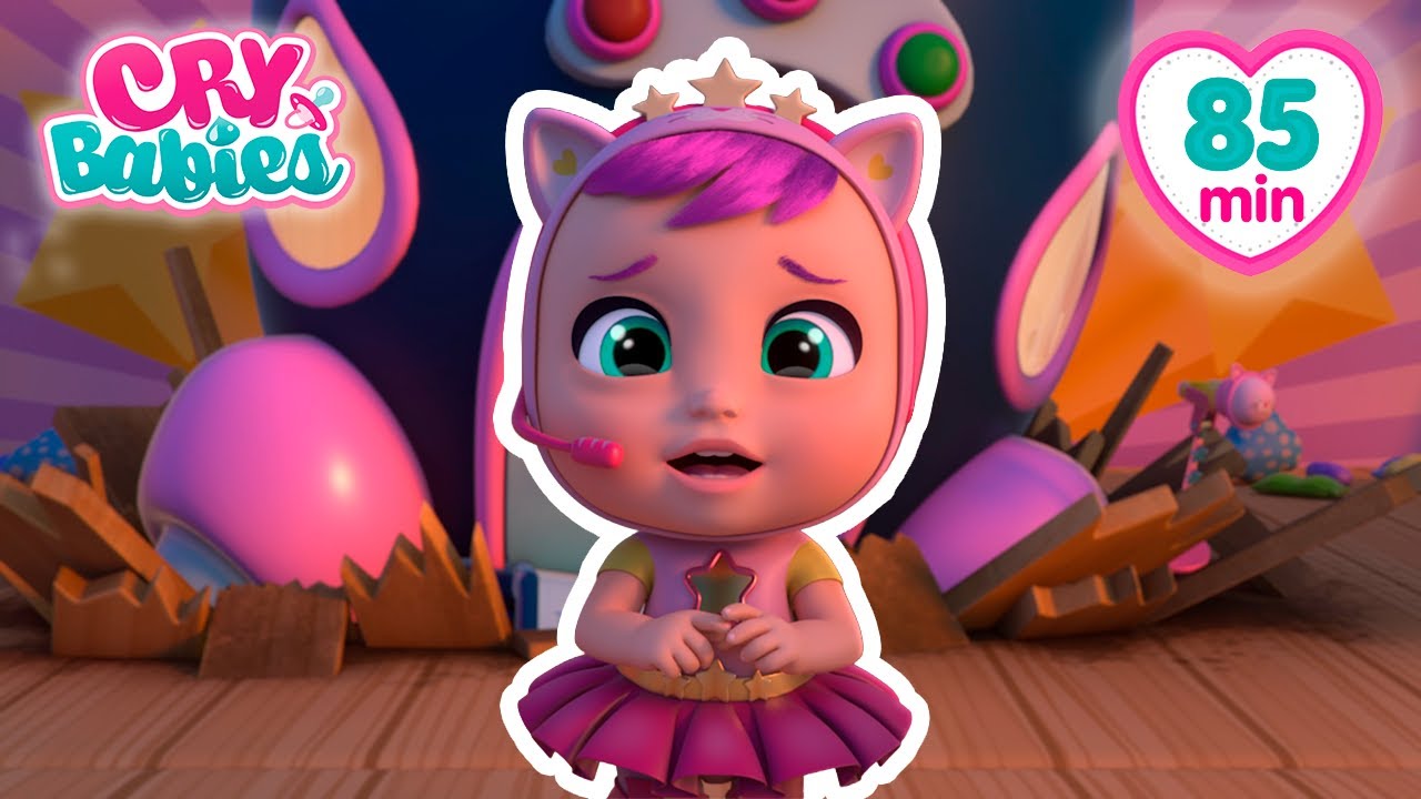 The stage is collapsing! Will they save the show? 🎭 Cry Babies 💟 Cartoons for Kids in English