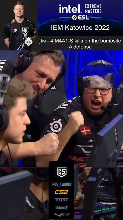 jks - 4 M4A1-S kills on the bombsite A defense (G2 vs FaZe) - IEM Katowice 2022