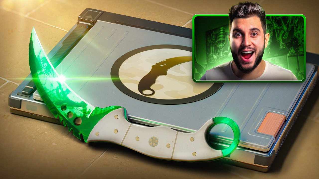 Talon e Stiletto EMERALD no NOVO TERMINAL de FACAS do CS2?